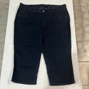 Lane Bryant Dark Blue Capris 118641